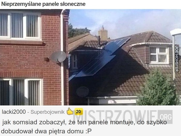 
    Nieprzemyślane panele słoneczne