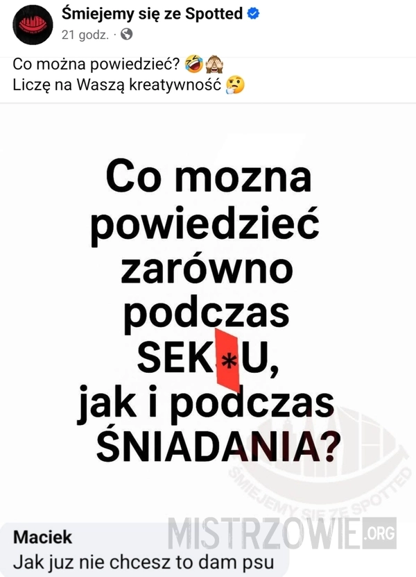 
    Co można...