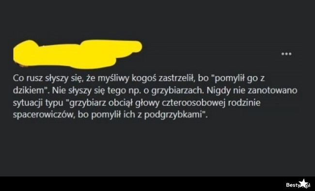 
    Myśliwi vs. Grzybiarze 