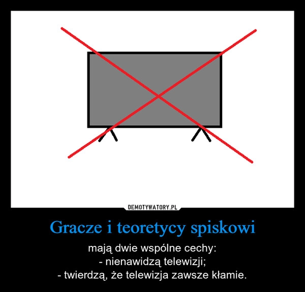 
    Gracze i teoretycy spiskowi