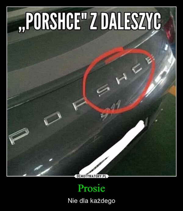 
    Prosie