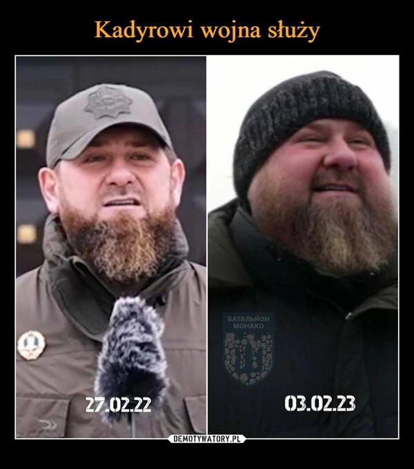 
    Kadyrowi wojna służy 