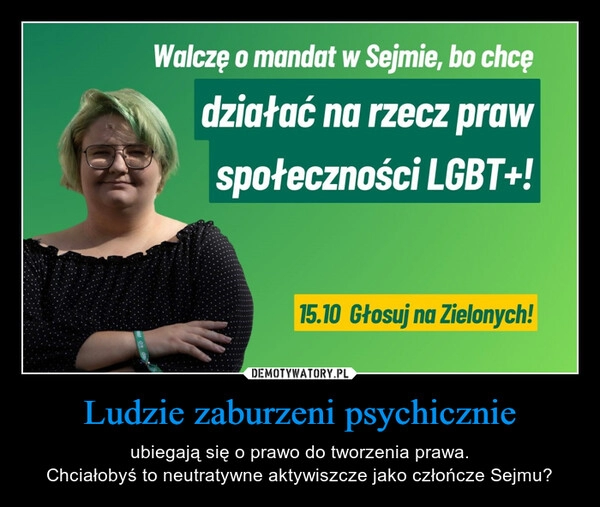 
    Ludzie zaburzeni psychicznie