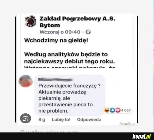 
    Jedno drugiemu nie przeszkadza, a i na stypie chleb potrzebny XD