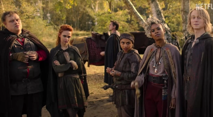 
    An image from the new Witcher season. My larp group looks more convincing than this multi million dollar pile of dog shit.