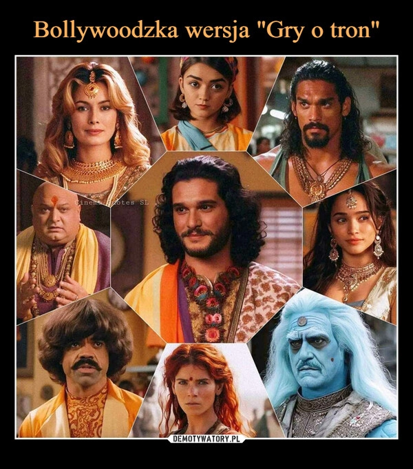 
    Bollywoodzka wersja "Gry o tron"