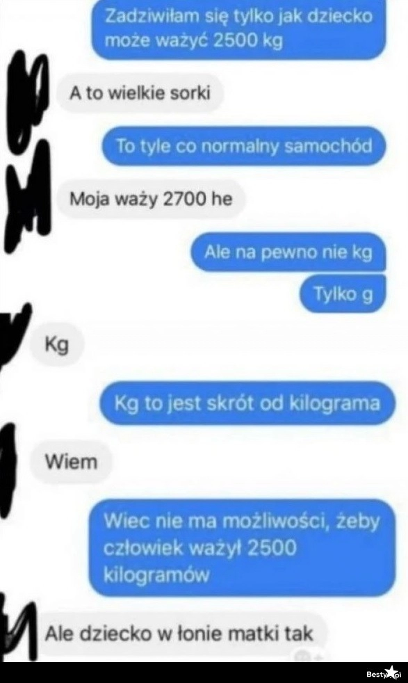 
    Waga dziecka 