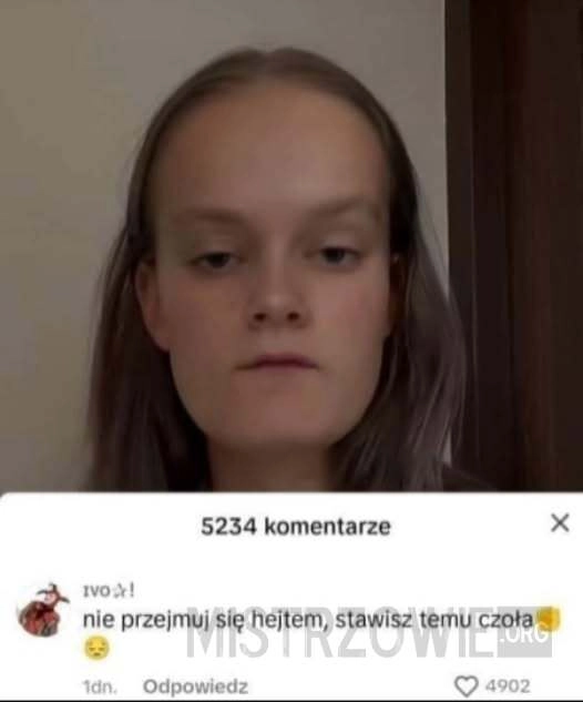 
    Chylę czoło