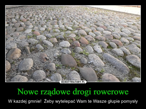 
    Nowe rządowe drogi rowerowe