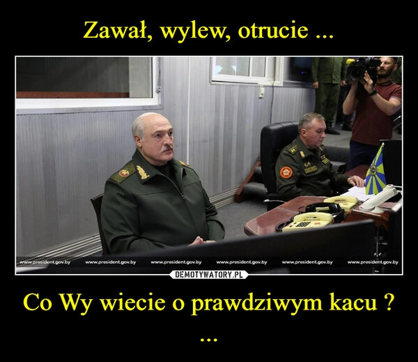 
    Zawał, wylew, otrucie ... Co Wy wiecie o prawdziwym kacu ? ...