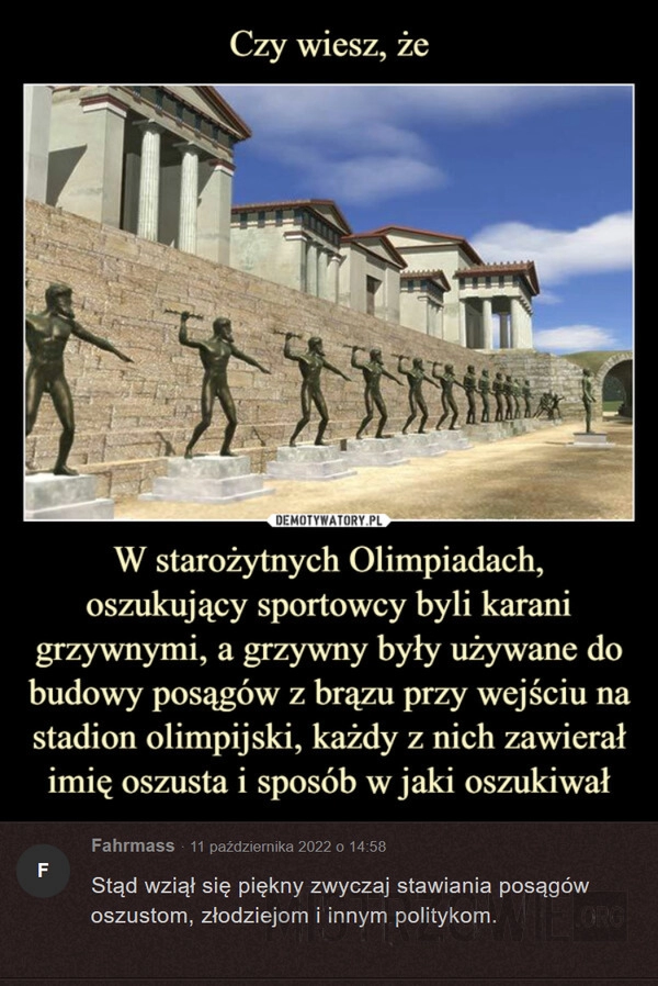 
    Starożytne Olimpiady