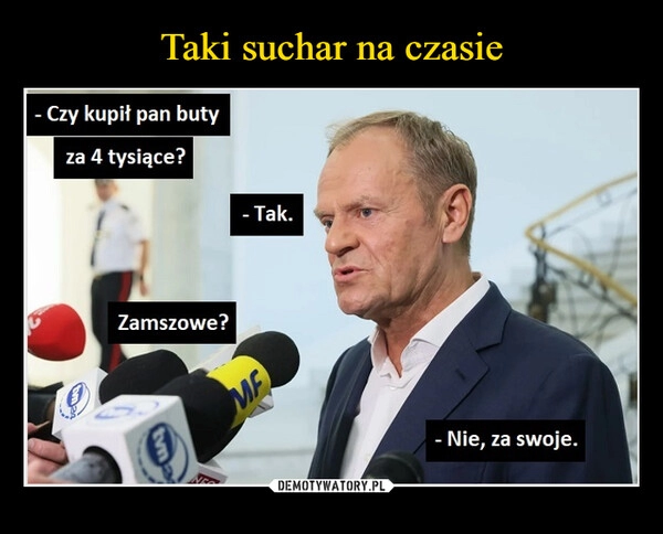 
    Taki suchar na czasie