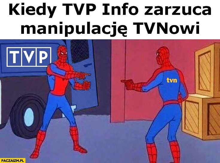 
    Kiedy TVP Info zarzuca manipulacje TVN-owi Spiderman