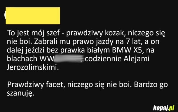 
    Prawdziwy kozak