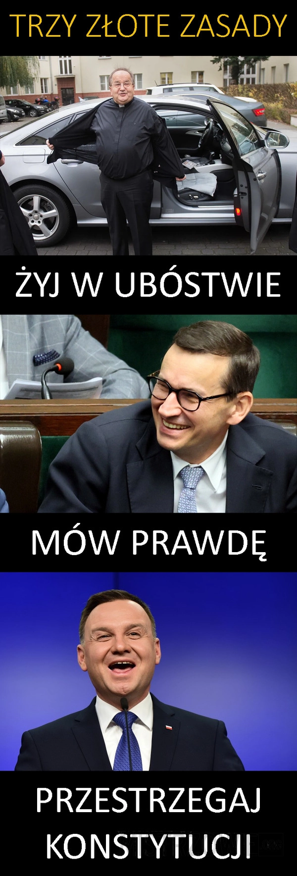 
    Trzy Złote Zasady