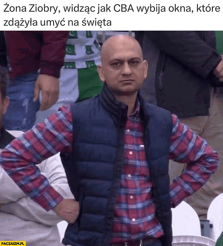 
    Żona Ziobry widząc jak CBA wybija okna które zdążyła umyć na święta