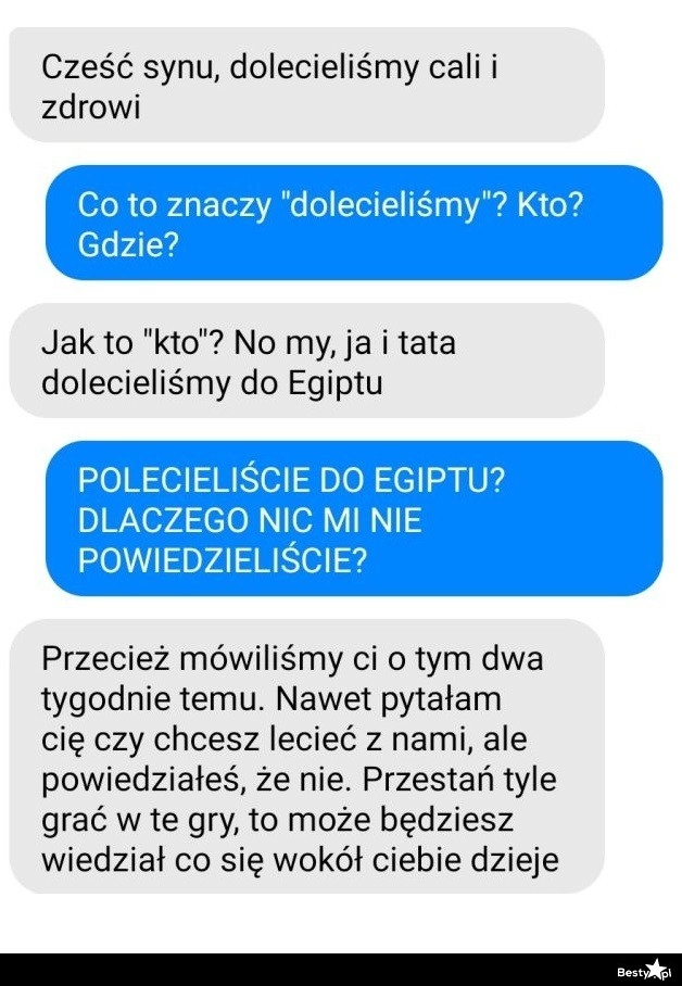 
    Rodzice w Egipcie 