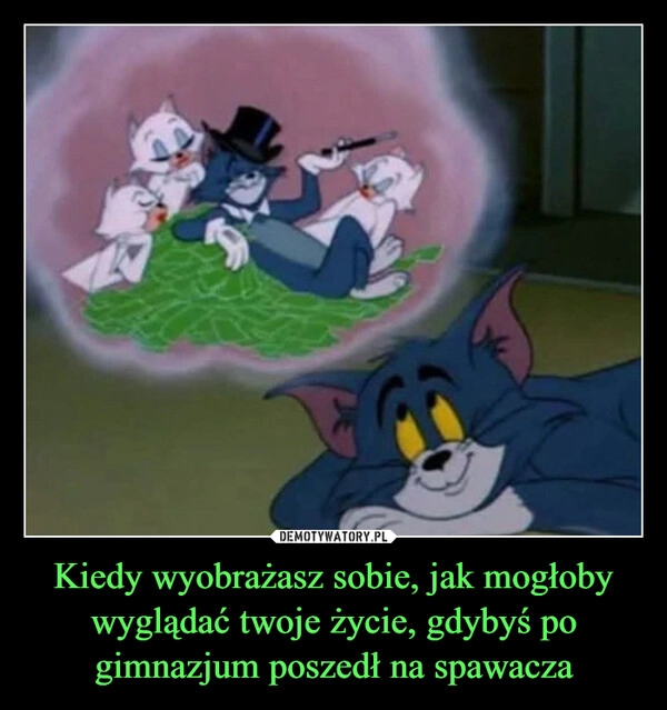 
    Kiedy wyobrażasz sobie, jak mogłoby wyglądać twoje życie, gdybyś po gimnazjum poszedł na spawacza