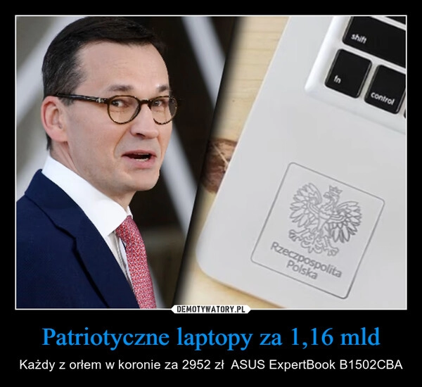 
    Patriotyczne laptopy za 1,16 mld