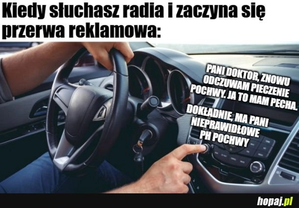 
    Słuchający też mają pecha