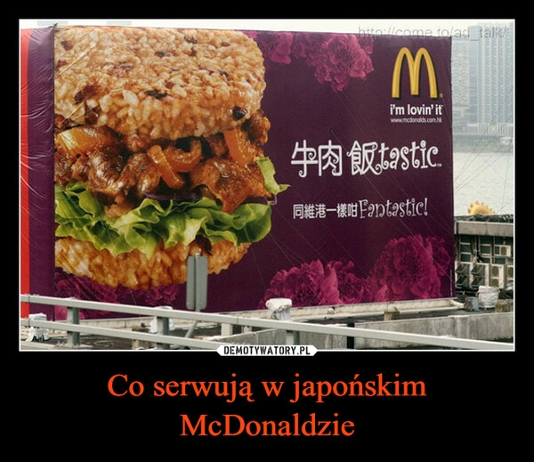 
    Co serwują w japońskim McDonaldzie