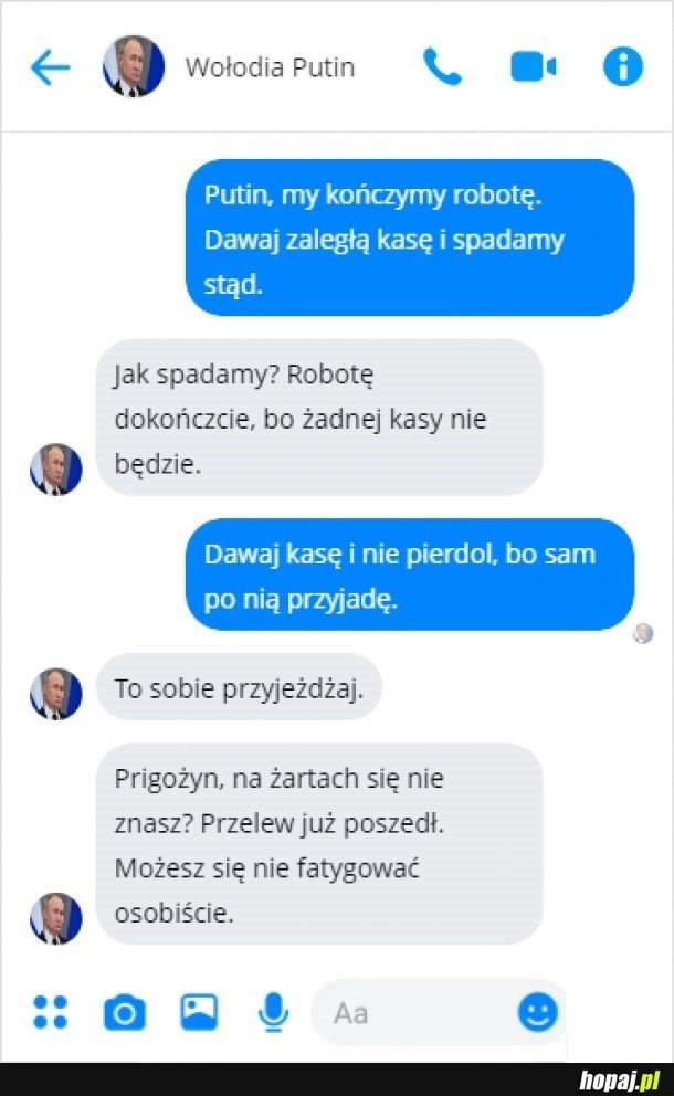 
    Tak było, mówię wam...