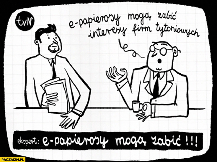 
    E-papierosy mogą zabić interesy firm tytoniowych ekspert