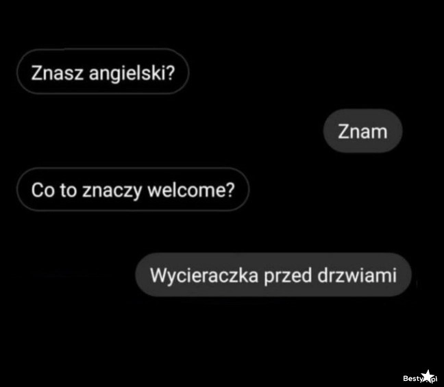 
    Znajomość angielskiego 