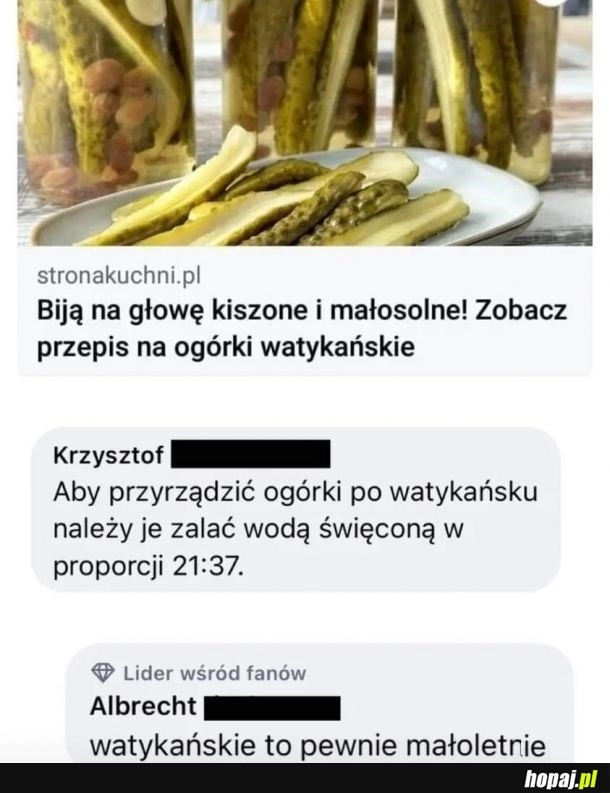 
    Ogóry watykańskie