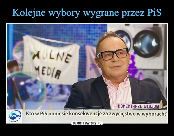 
    Kolejne wybory wygrane przez PiS