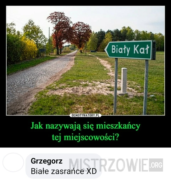
    Mieszkańcy miejscowości