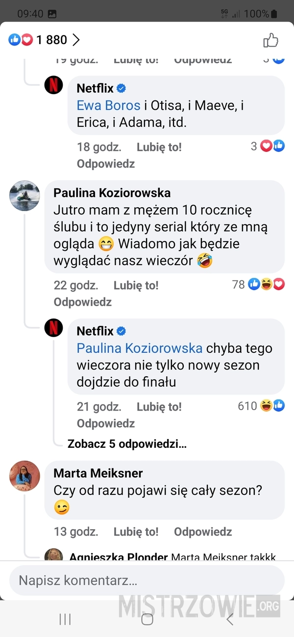 
    Jutro mam z mężem 10 rocznicę ślubu i to jedyny serial który ze