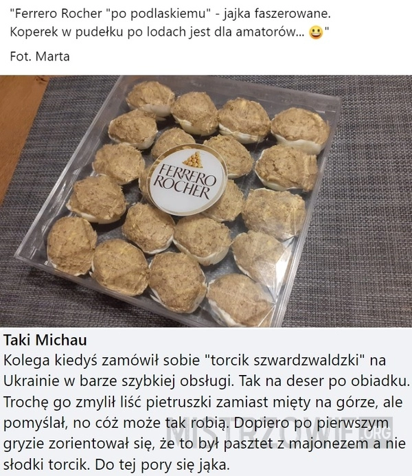 
    Ferrero Rocher "po podlaskiemu