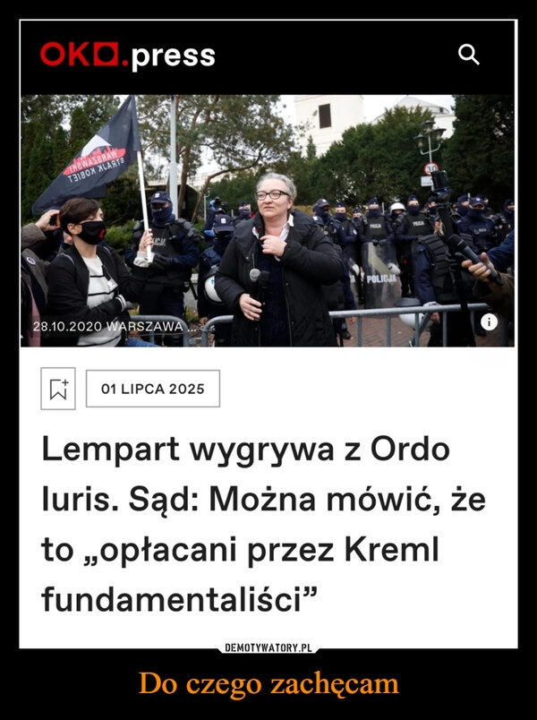 
    Do czego zachęcam