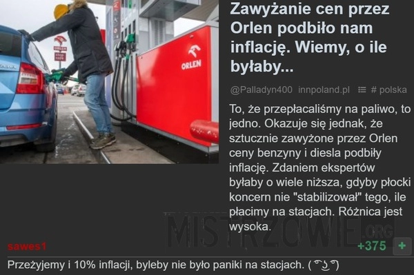 
    Zawyżanie