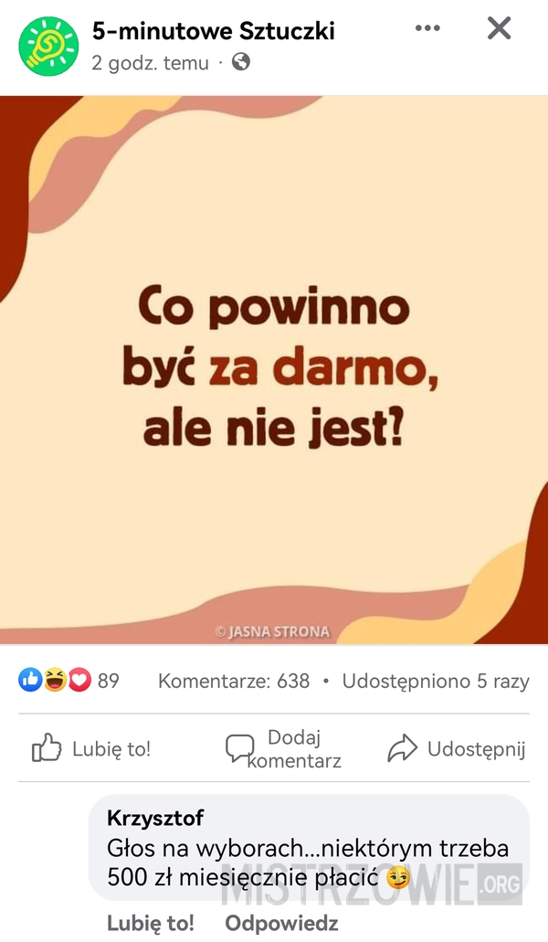 
    Darmowe, czy nie?