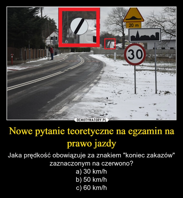 
    Nowe pytanie teoretyczne na egzamin na prawo jazdy