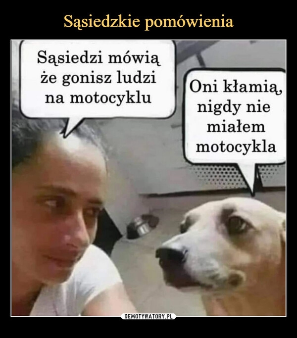 
    Sąsiedzkie pomówienia