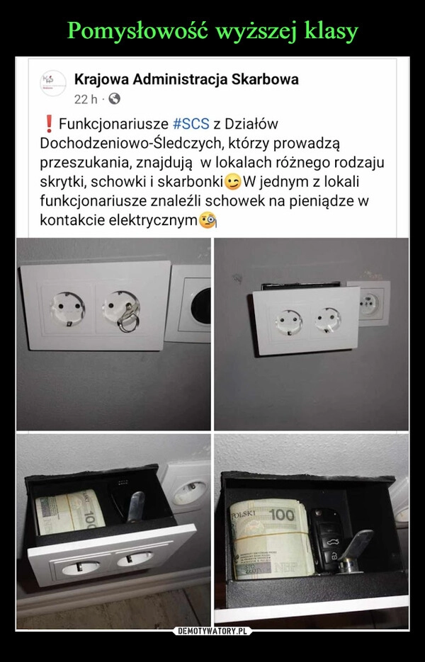 
    Pomysłowość wyższej klasy