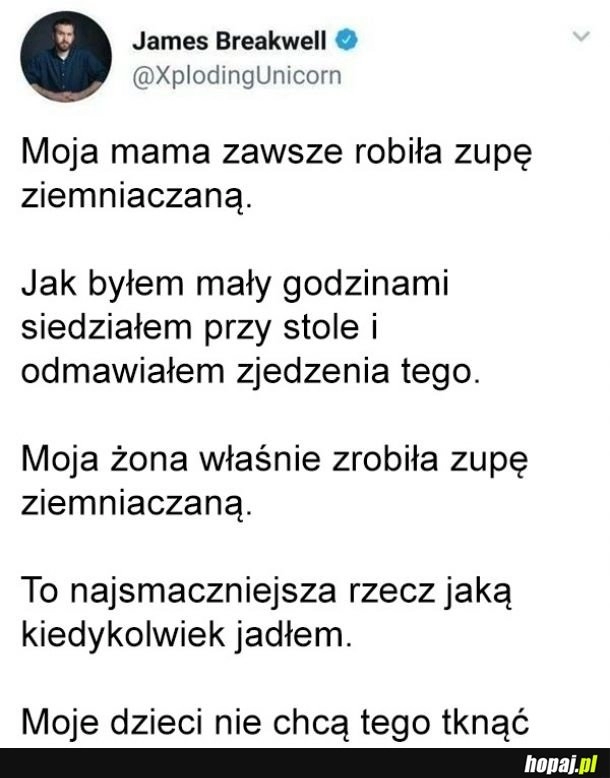 
    Zupa ziemniaczana