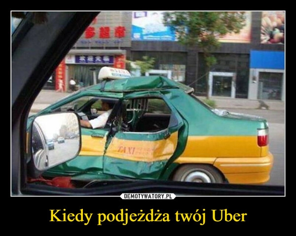 
    Kiedy podjeżdża twój Uber