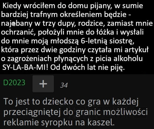 
    To było gorsze niż opieprz od rodziców