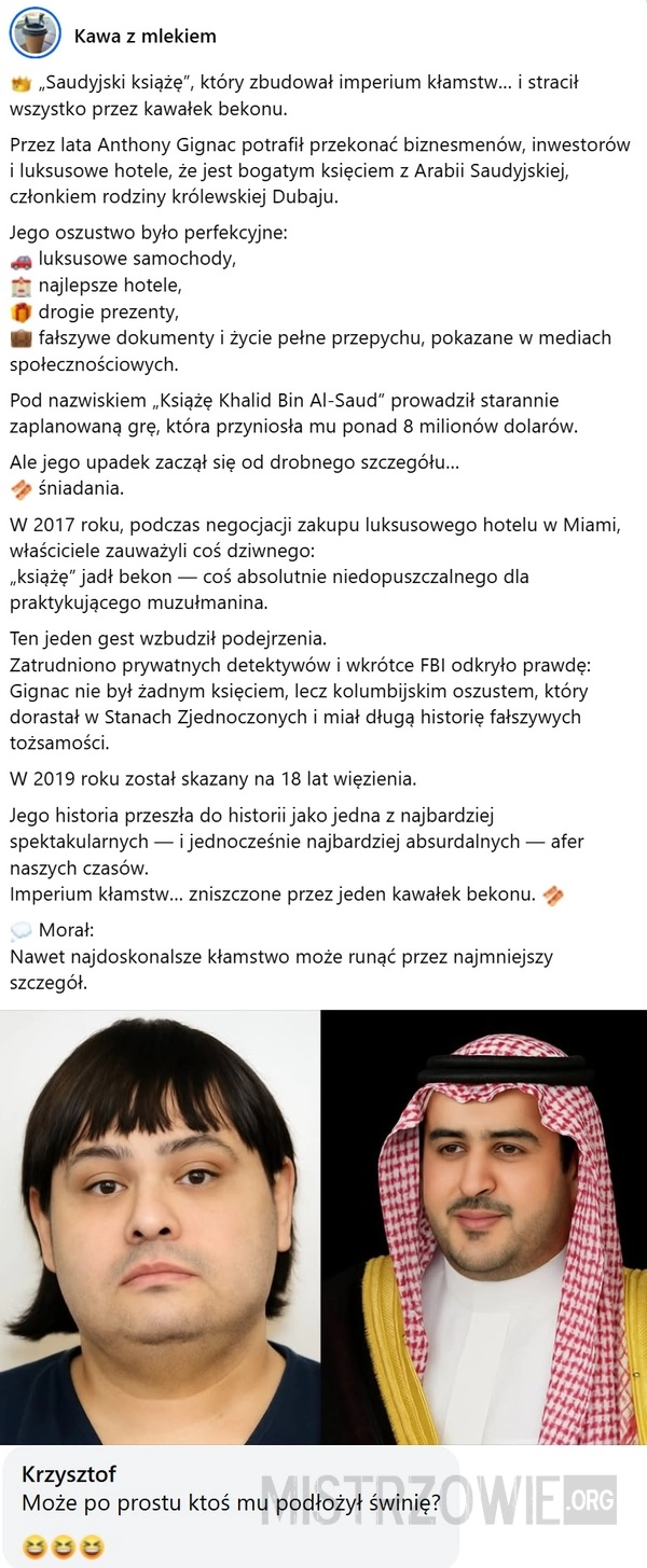
    Saudyjski książę