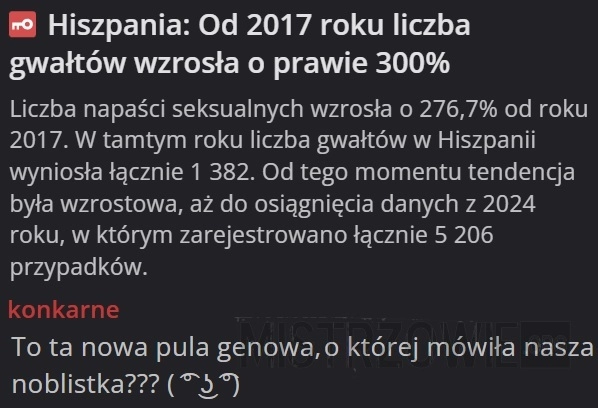 
    Gwałty