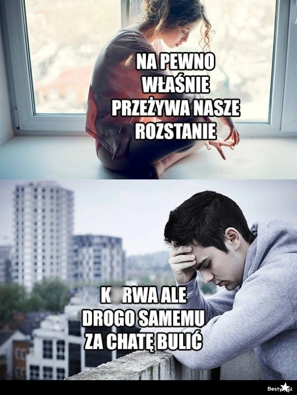 
    Ból rozstania 