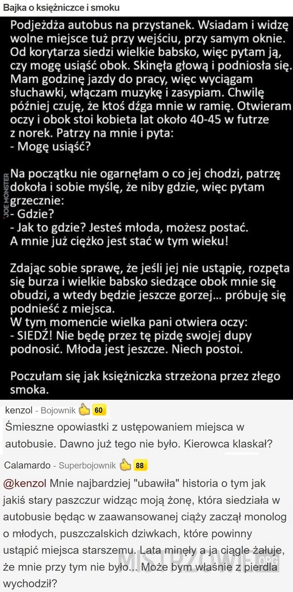 
    Bajka o księżniczce i smoku