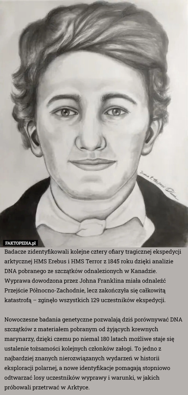
    Badacze zidentyfikowali kolejne cztery ofiary tragicznej ekspedycji arktycznej
