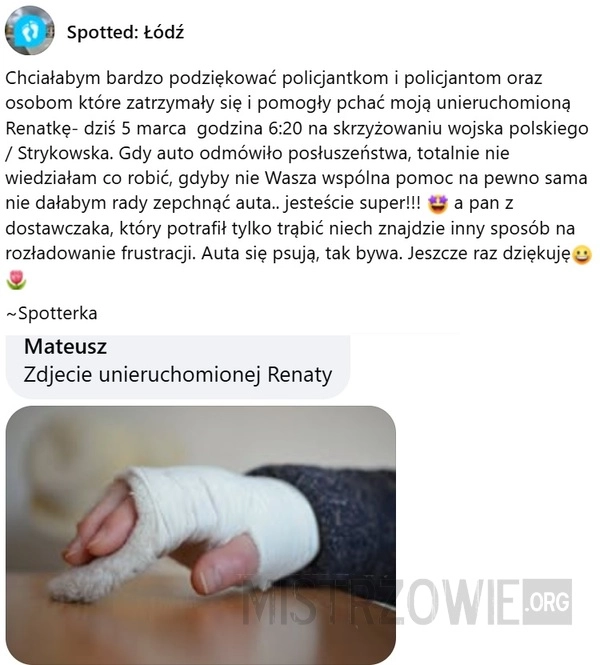 
    Podziękowania