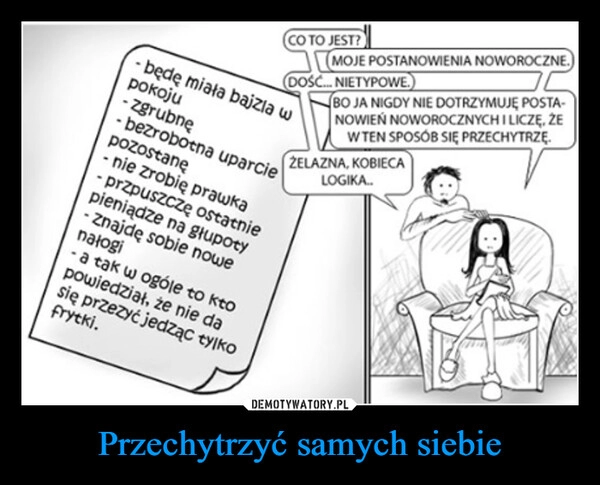 
    Przechytrzyć samych siebie