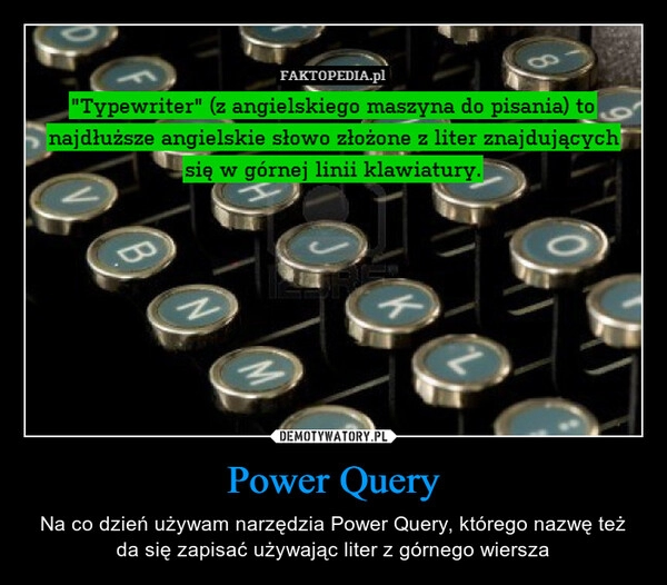 
    Power Query